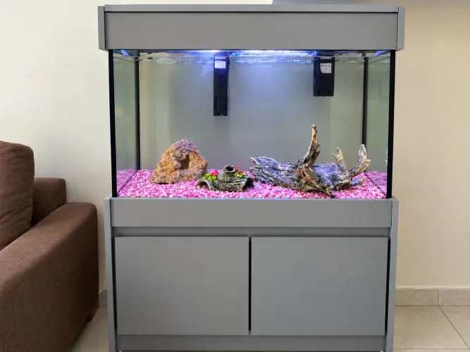 VENDO AQUÁRIO DE 72 LITROS COMPLETO+ AQUÁRIO DE 11 LITROS