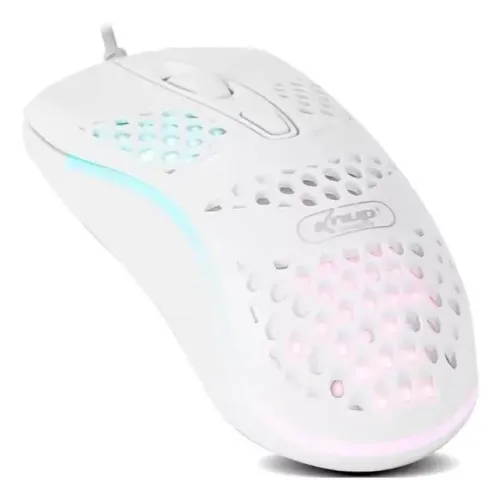 Mouse Gamer Knup KP-MU010 White 1.000DPI - WZetta