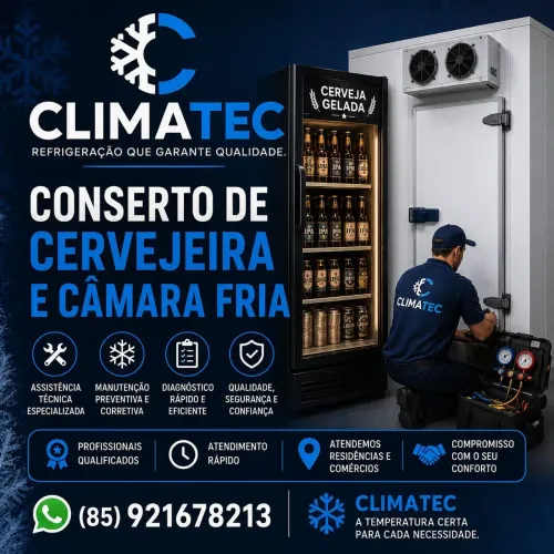 Consertos manutenção reformas de cervejeiros câmaras frias