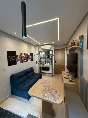 Apartamento à venda - mobiliado - Orla 14 - 2 quartos (uma suíte) - 1 vaga