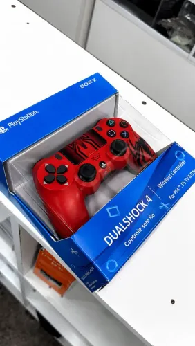 CONTROLE PERSONALIZADO HOMEM ARANHA PARA PS4 | PRONTA ENTREGA