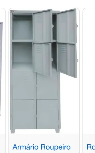 armario de vestiario 8 portas