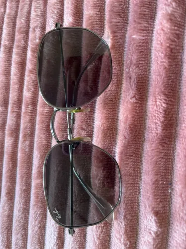 Óculos de sol Ray-Ban Hexagonal, produto original , com case em couro , produto oficial