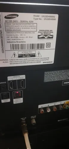 ? POR FAVOR LEIA A DESCRIÇÃO ? Vendo TV samsung UN32EH5000G tem conversor imbutido