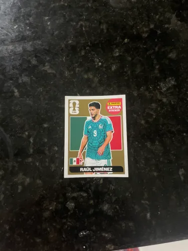 Figurinha da copa 2026 do Raúl jiumenez