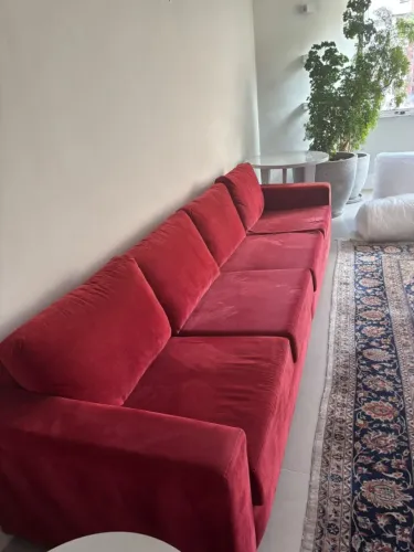 Sofá Vermelho (2 módulos)