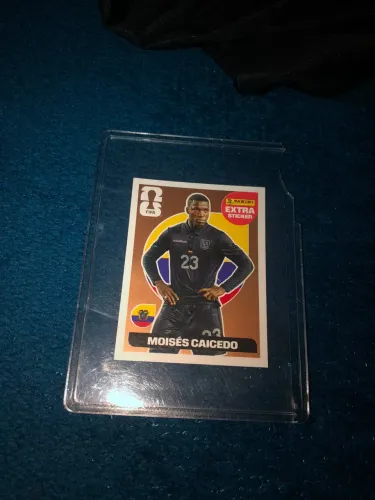 FIGURINHA MOISÉS CAICEDO GOLD EXTRA STICKER