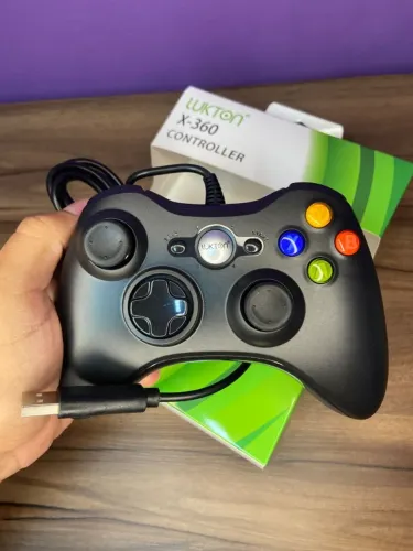CONTROLE XBOX COM FIO