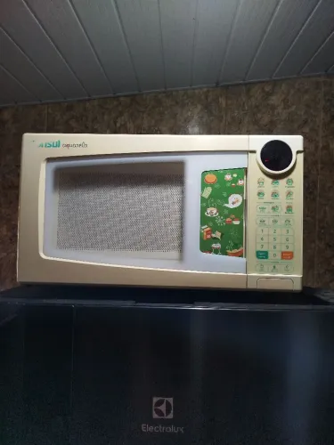Microondas funcionando perfeitamente