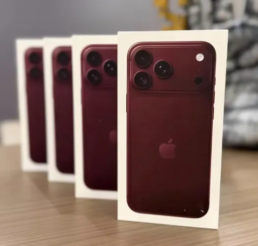 Loja física. iPhone 18 PRO MAX 512gb | BORDÔ | LACRADOS | RETIRE HJ COR DO MOMENTO