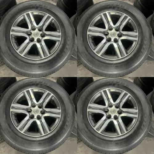 RODA 17 TOYOTA HILUX SW4 RANGER S10 L200 COM PNEUS