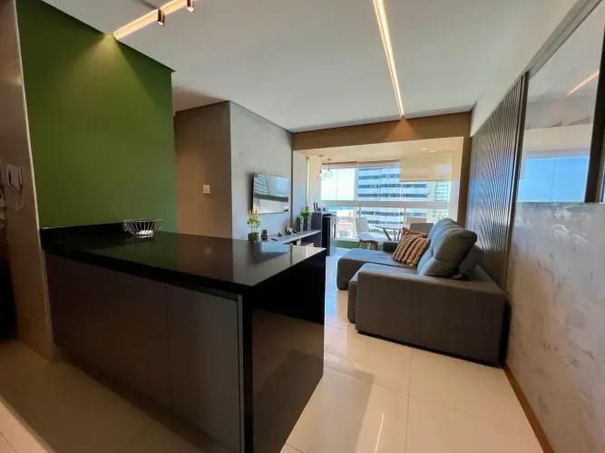 apartamento para Locação em Armação, 1 Quarto com Suíte e Lavabo, Porteira Fechada