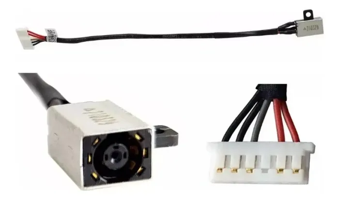 Conector Dc Jack Para Notebook Dell Inspiron I15-5566 5452 5458 5558 5566
