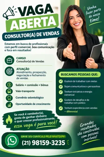 VAGA DE EMPREGO 