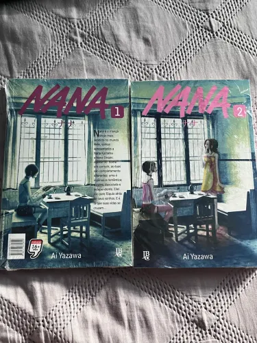 dupla mangás nana volume 1-2 novos lacrados
