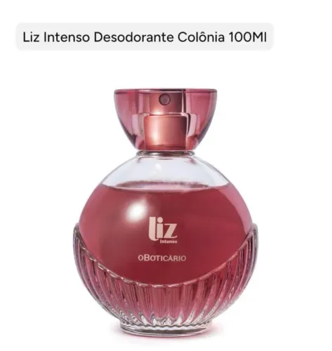 Perfume Colônia Liz Intenso 100ml Boticário 