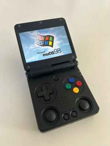 Anbernic RG34XX SP 2GB RAM + Cartão SD de 128GB