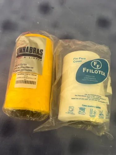 Linha para costura várias cores