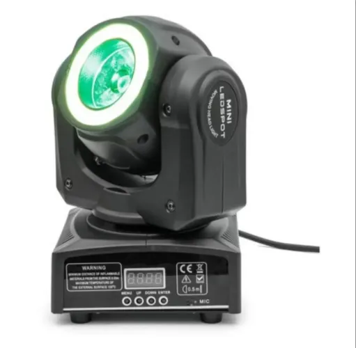 2 und - Mini Moving Beam Farol 60w 2in1 Effect + Fita Led Dmx