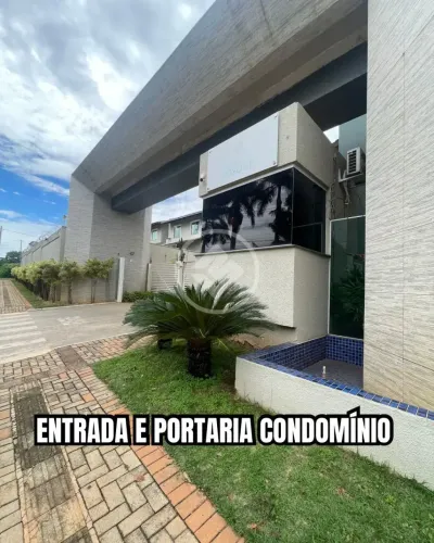 SOBRADO EM CONDOMÍNIO FECHADO EM GOIÂNIA  CONFORTO, SEGURANÇA E LAZER COMPLETO!  Residenci