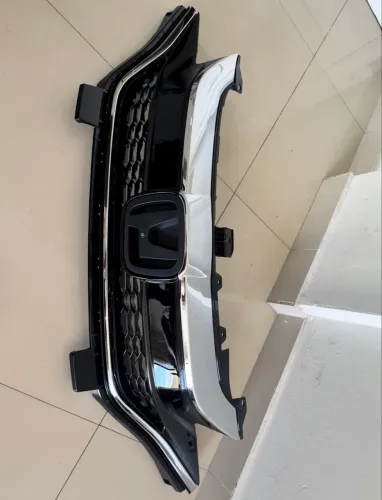 Grade Proteção Honda New Fit 2018 a 2021 C/ Friso Cromado