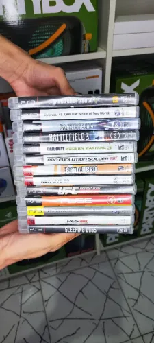 Lote De Jogos Original PS3 Midia Física Semi Novos