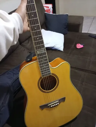 Violão elétrico top ( não faço menos)
