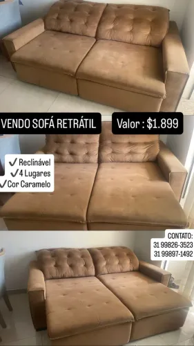 Sofá de 4 lugares com preço reduzido 