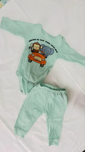 body e mijão estampado
