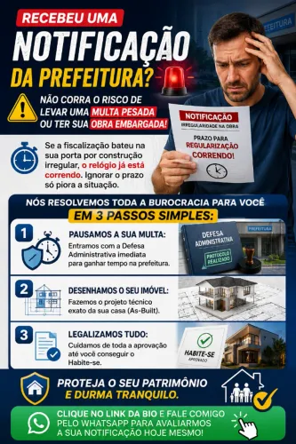 RECEBEU UMA NOTIFICAÇÃO DA PREFEITURA