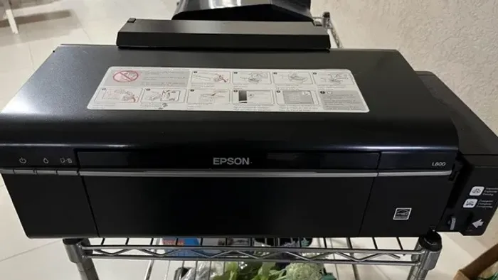 Impressora Epson L800 com problema na cabeça de impressão