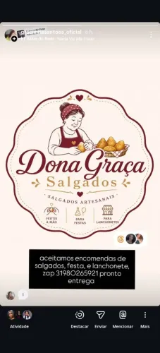 o melhor bolinho de mandioca Artesanal de Santa Luiza