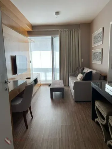 Studio mobiliado p/venda, 44m, lazer completo,Condomínio Affinity Vitacon, Vila Olímpia- (