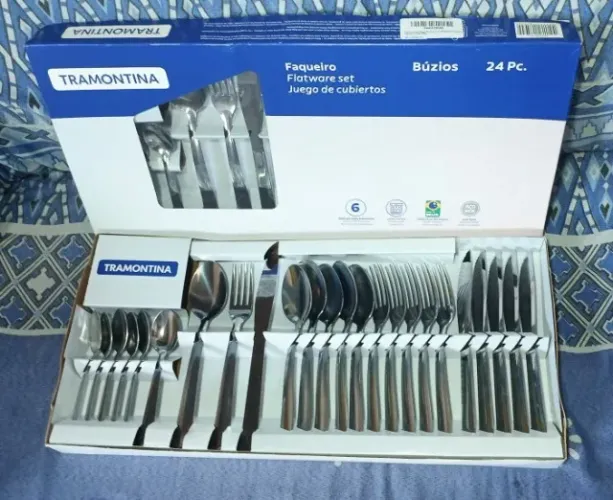 talheres tramontina garantia e entrega na sua casa