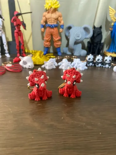 chaveiros impressos em 3D