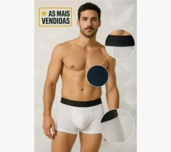 Kit 10 Cuecas Boxer Dry Fit GG
