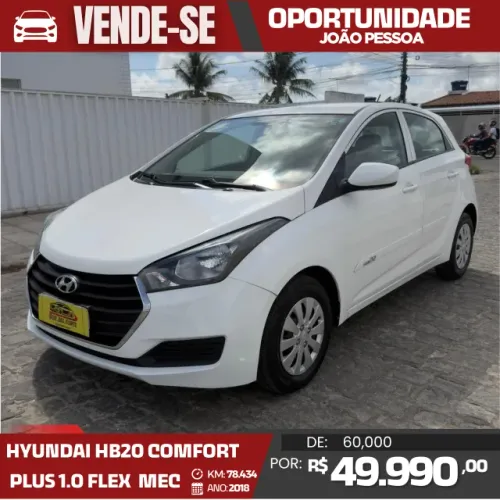 Hyundai HB20 Comf./c.plus/c.style 1.0 Flex 12V 2018
