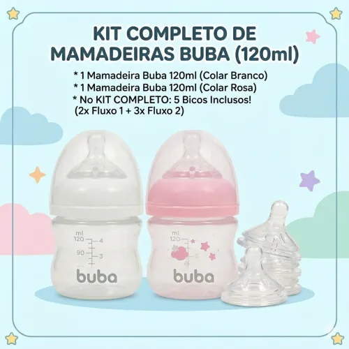 Mamadeira BUBA 120ml