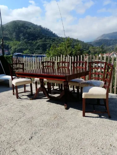 Mesa de jantar extensora 
