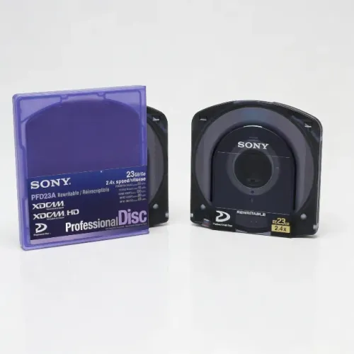 Sony XDCAM PFD23A 23GB Professional Disc - 1 Unidade - Único Uso - Made in Japan