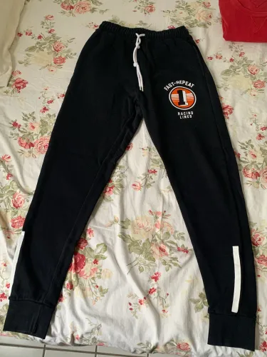 Calça de moletom ZARA preta tamanho S
