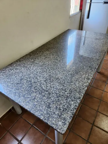 Mesa mármore para 8 cadeiras