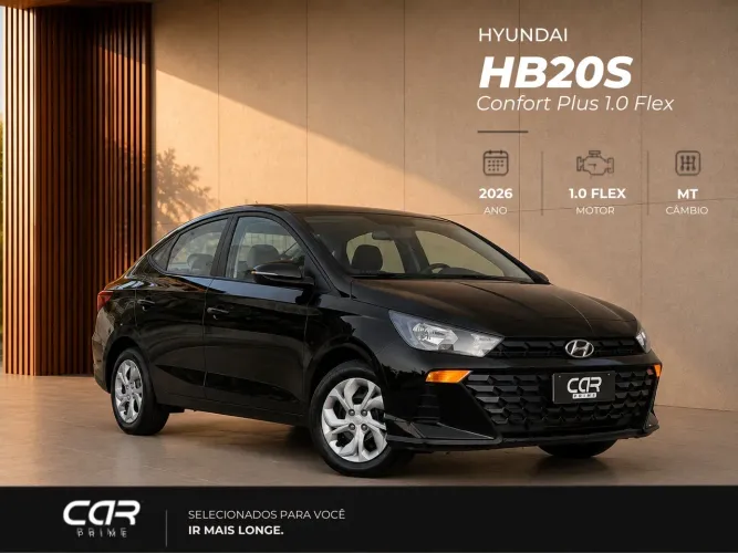 Hyundai HB20S Comfort 1.0 Flex 12V Mec. 2026