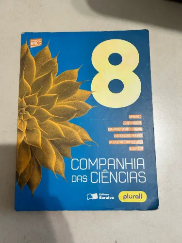 Livro Companhia das Ciências - 8º Ano - BNCC - Editora Saraiva