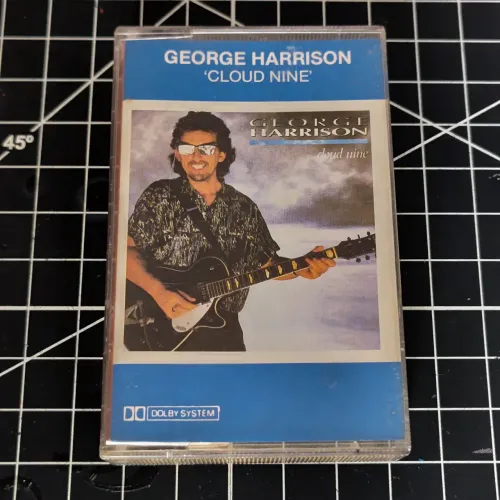 K7 George Harrison  - Cloud Nine (1988) Nacional 