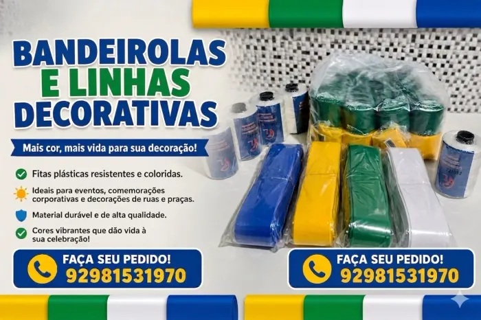Bandeirolas para copa