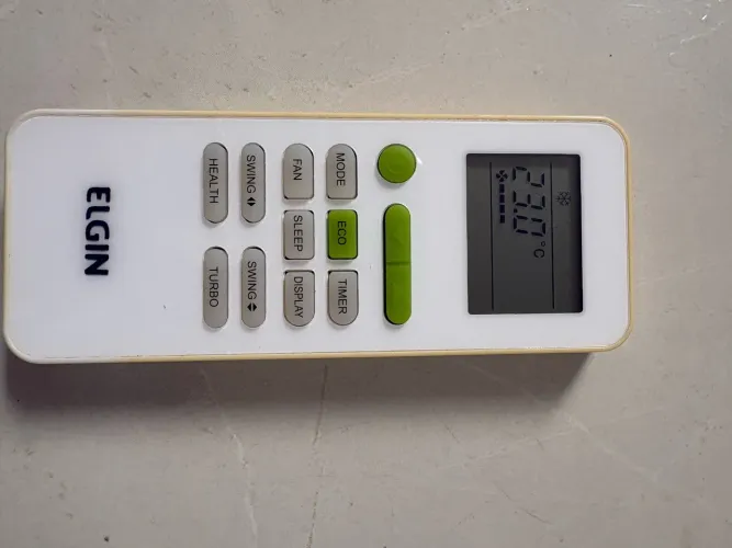 Controle remoto Split Elgin Eco