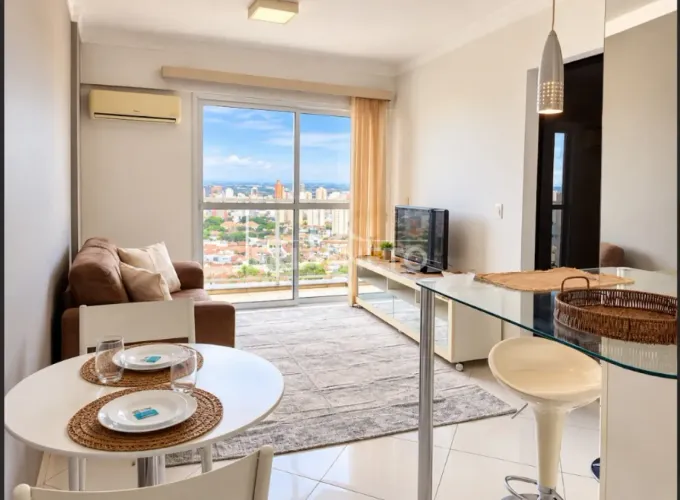 Apartamento mobiliado para alugar no Bairro Alto em Piracicaba