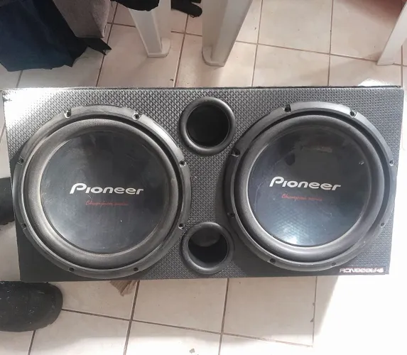 Som Automotivo pioneer bobina dupla