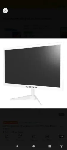 Monitor Branco para Pc Bluecase